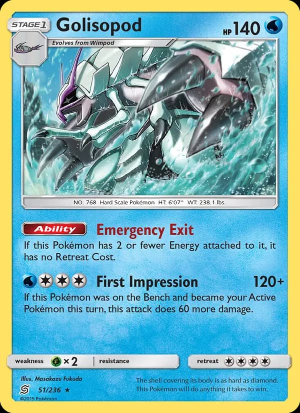 Golisopod — Unified Minds, Rare