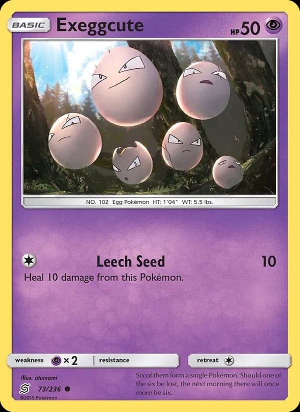 Exeggcute — Unified Minds, Common