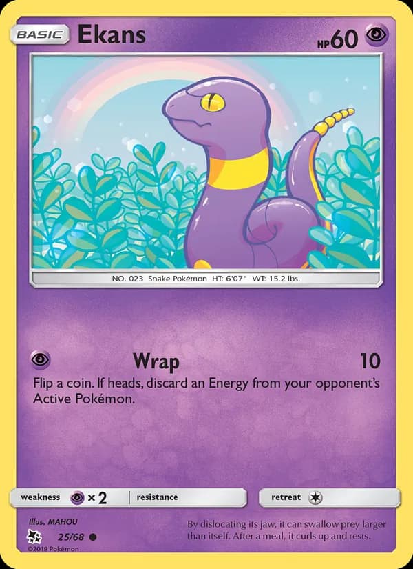 Ekans — Hidden Fates, Common