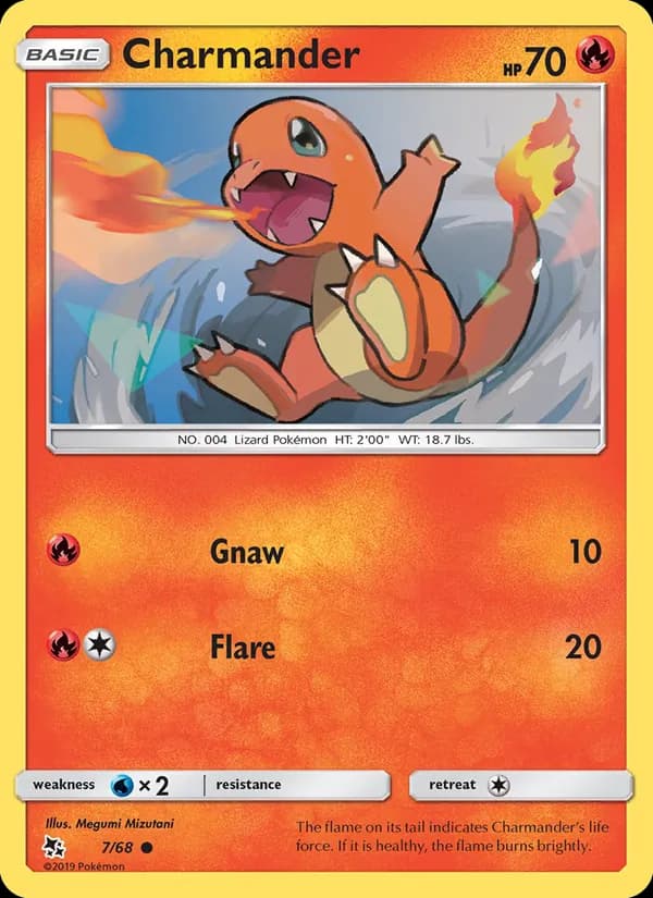 Charmander — Hidden Fates, Common
