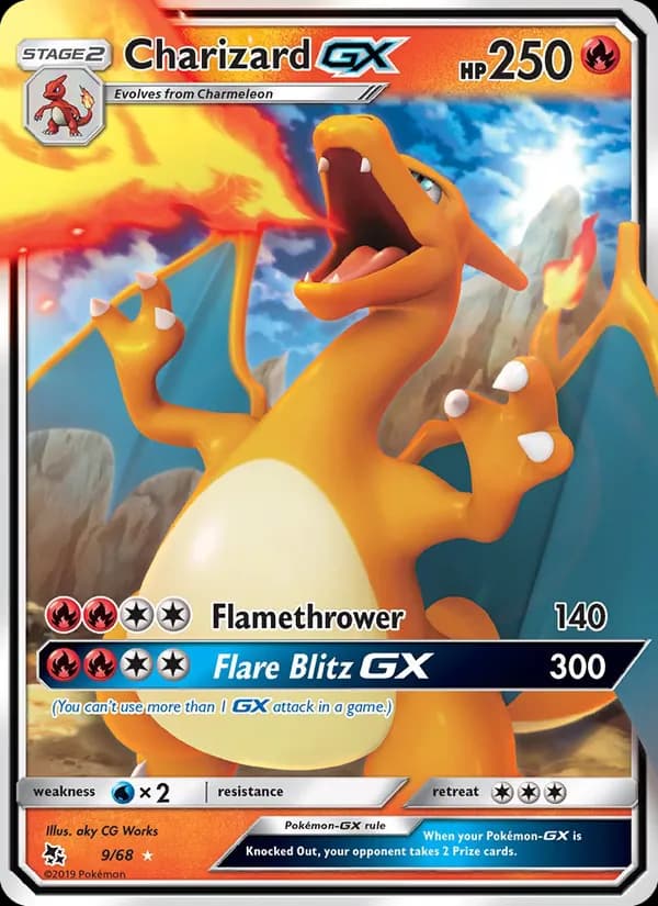 Charizard GX — Hidden Fates, Ultra Rare