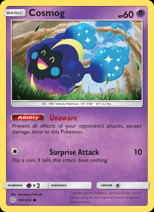 Cosmog — Cosmic Eclipse, Common