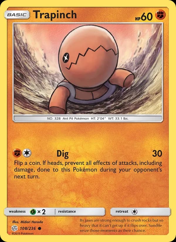 Trapinch — Cosmic Eclipse, Common