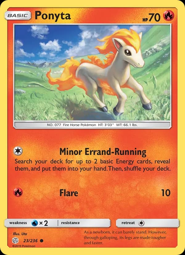 Ponyta — Cosmic Eclipse, Common