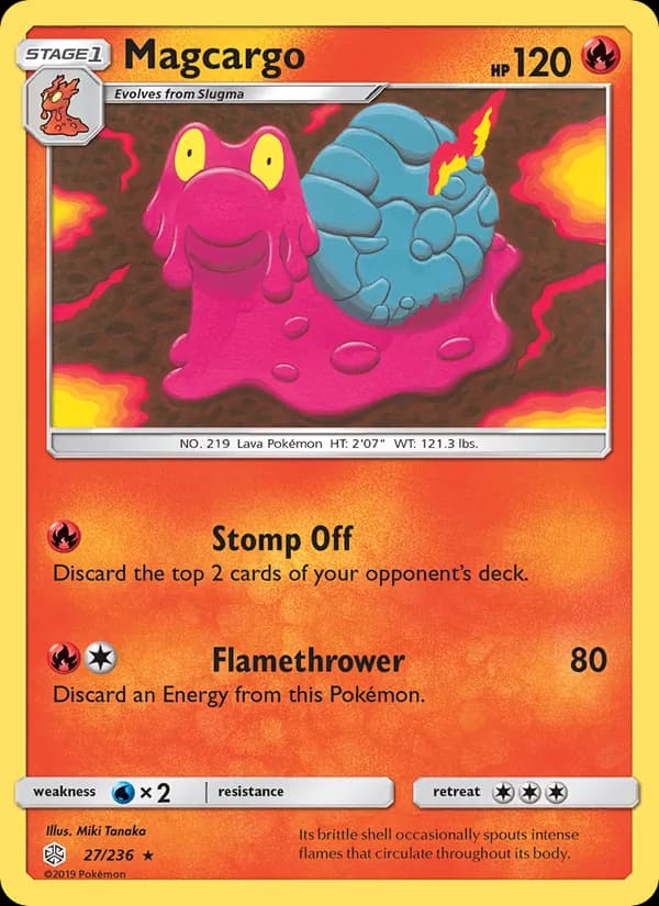 Magcargo — Cosmic Eclipse, Rare
