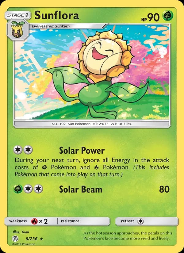 Sunflora — Cosmic Eclipse, Rare