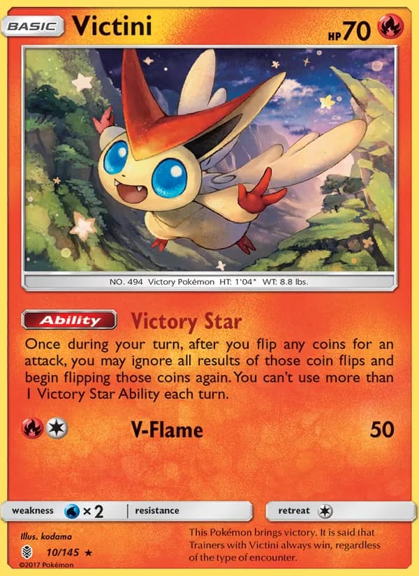 Victini — Guardians Rising, Rare
