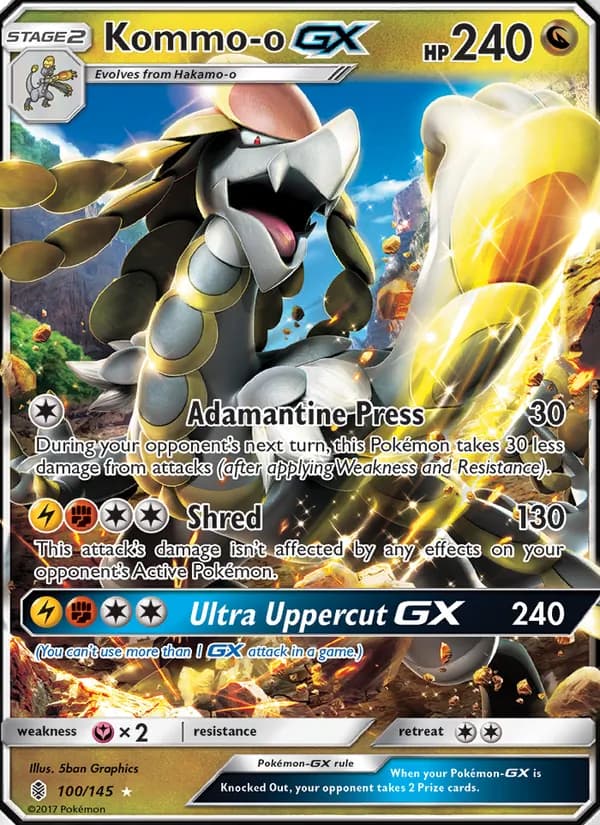 Kommo-o GX — Guardians Rising, Ultra Rare