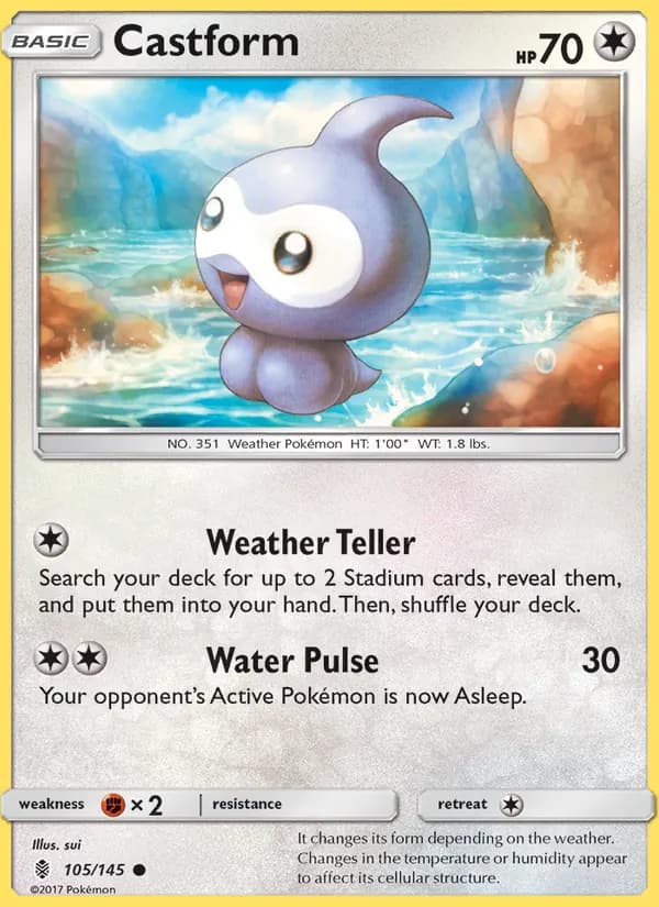 Castform — Guardians Rising, Common