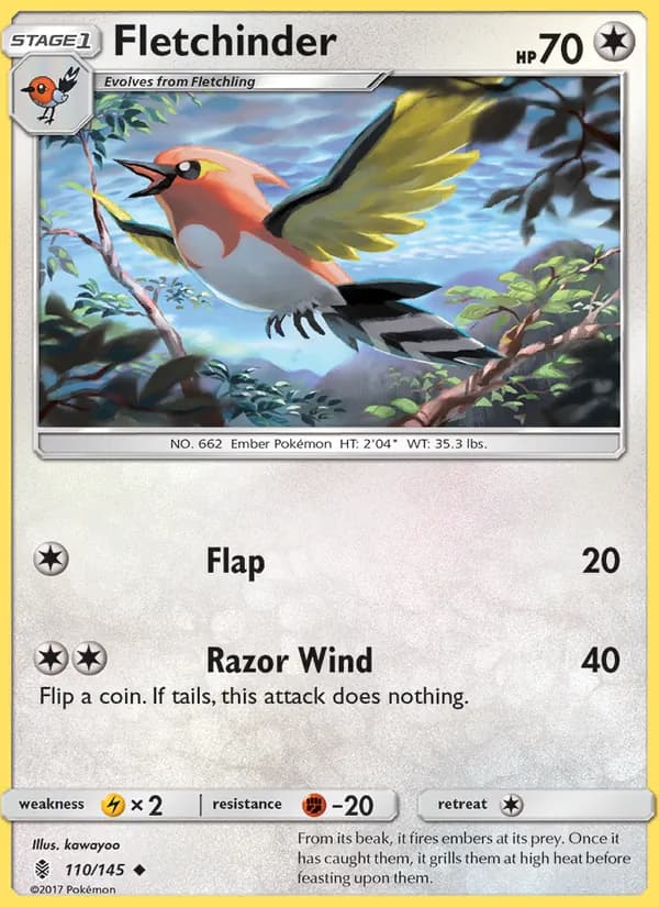 Fletchinder — Guardians Rising, Uncommon