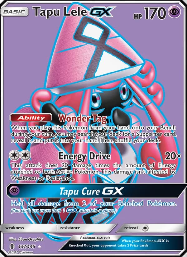 Tapu Lele GX — Guardians Rising, Ultra Rare