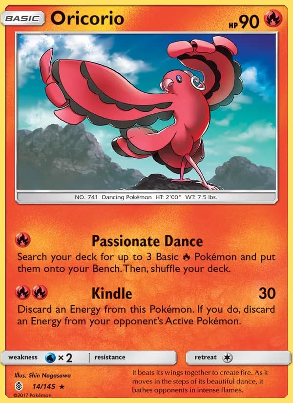 Oricorio — Guardians Rising, Rare