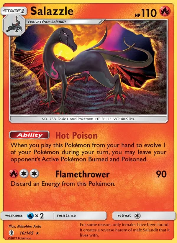 Salazzle — Guardians Rising, Rare