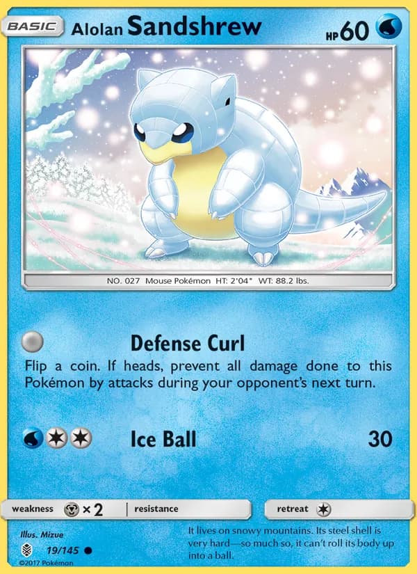Alolan Sandshrew — Guardians Rising, Common