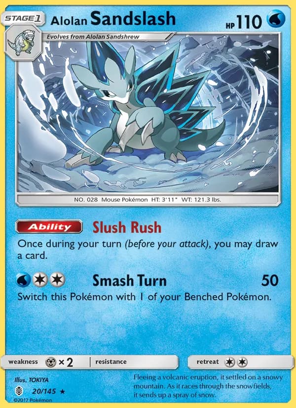 Alolan Sandslash — Guardians Rising, Rare