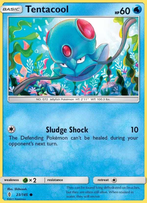 Tentacool — Guardians Rising, Common