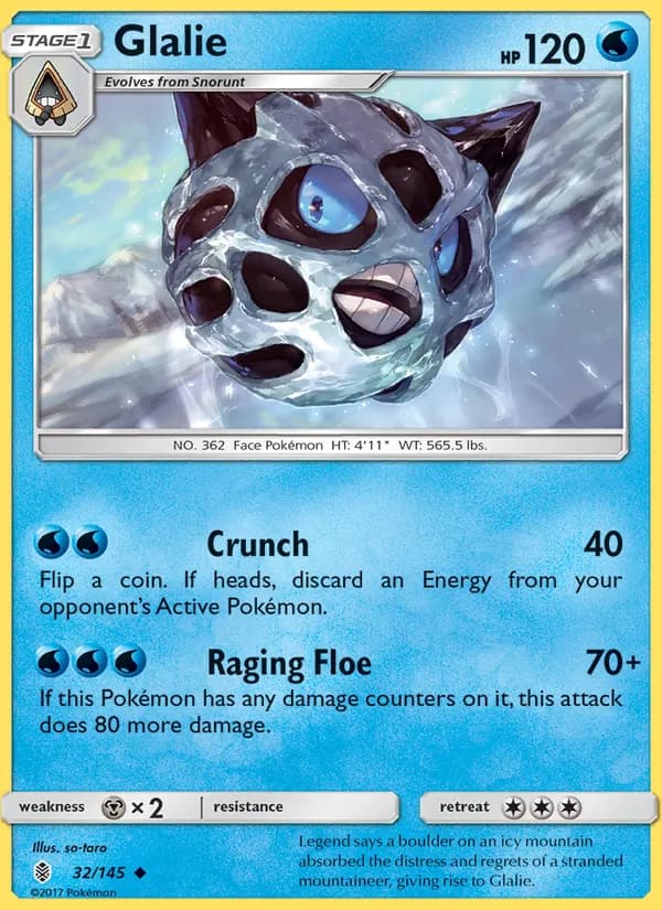 Glalie — Guardians Rising, Uncommon