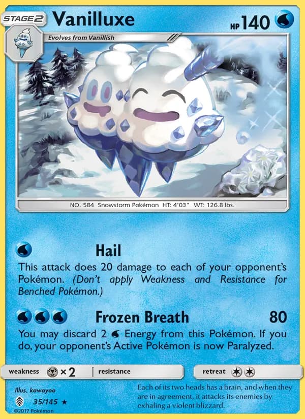 Vanilluxe — Guardians Rising, Rare