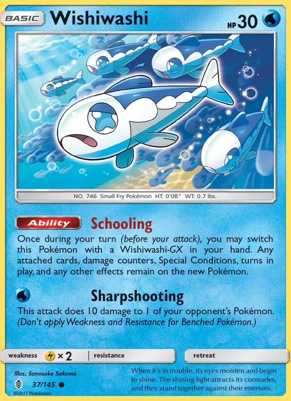 Wishiwashi — Guardians Rising, Common