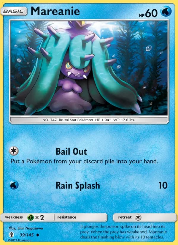 Mareanie — Guardians Rising, Uncommon