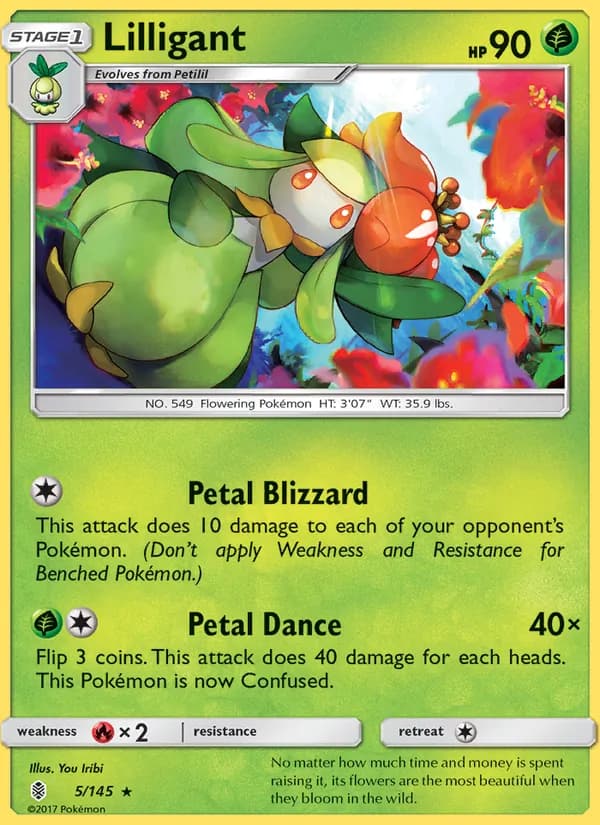 Lilligant — Guardians Rising, Rare