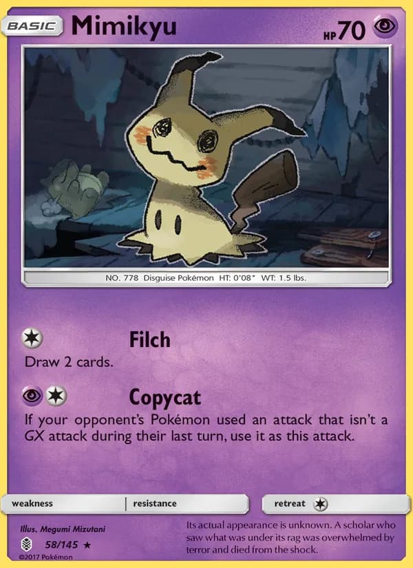 Mimikyu — Guardians Rising, Rare