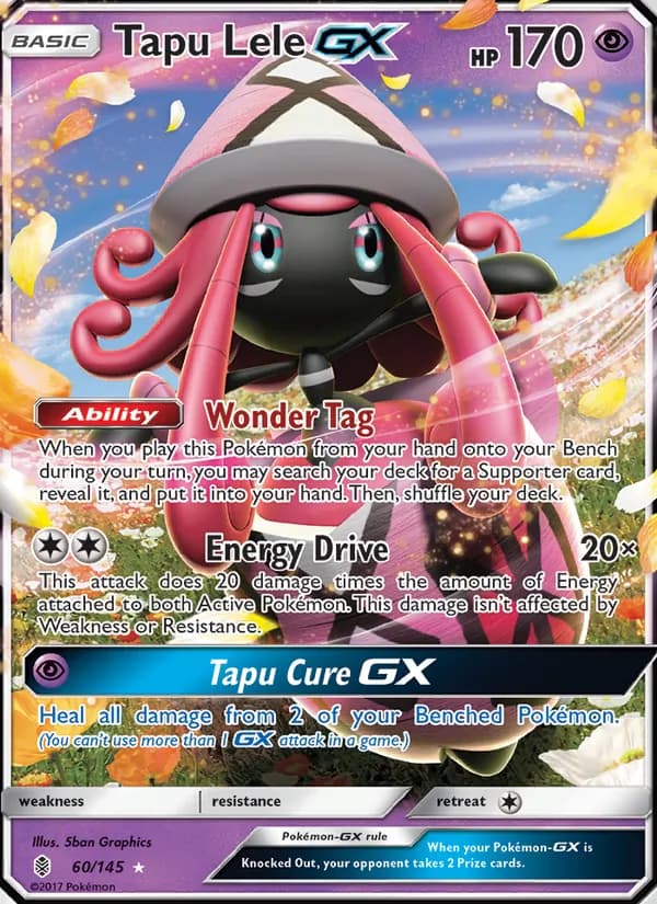 Tapu Lele GX — Guardians Rising, Ultra Rare