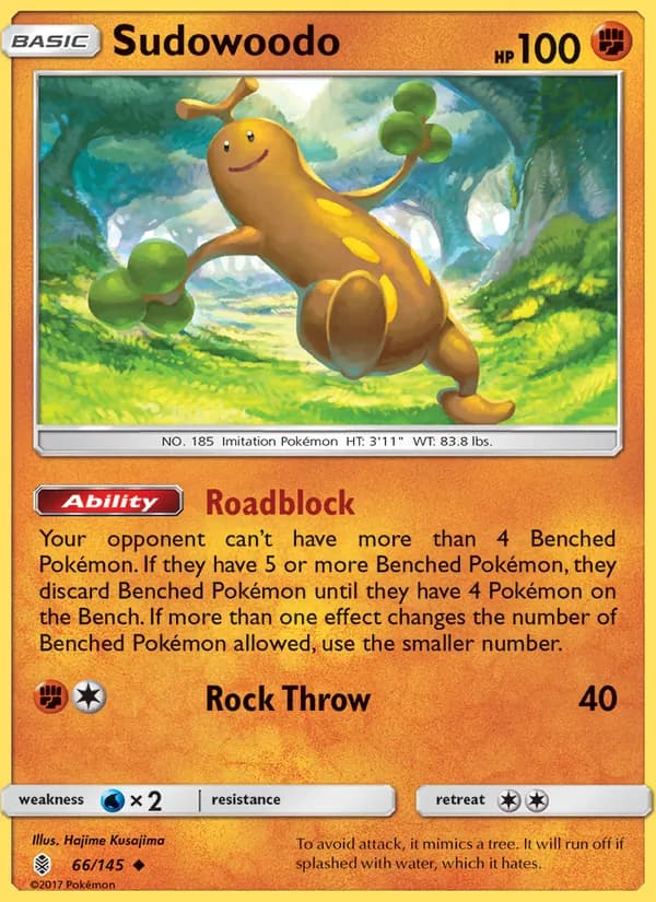 Sudowoodo — Guardians Rising, Uncommon