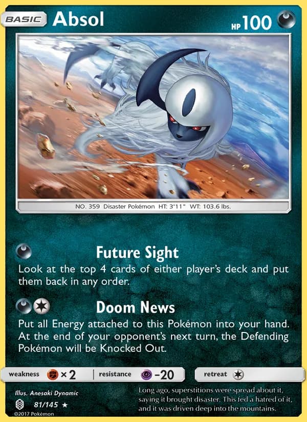 Absol — Guardians Rising, Rare