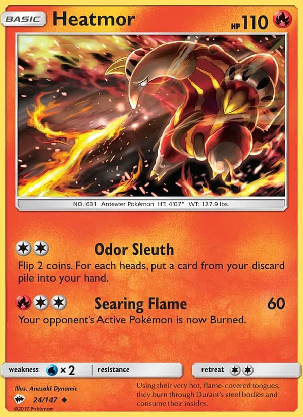 Heatmor — Burning Shadows, Uncommon