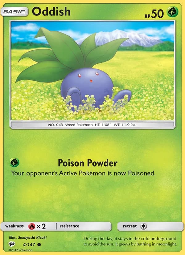 Oddish — Burning Shadows, Common