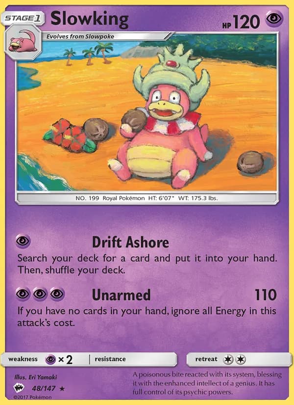 Slowking — Burning Shadows, Rare