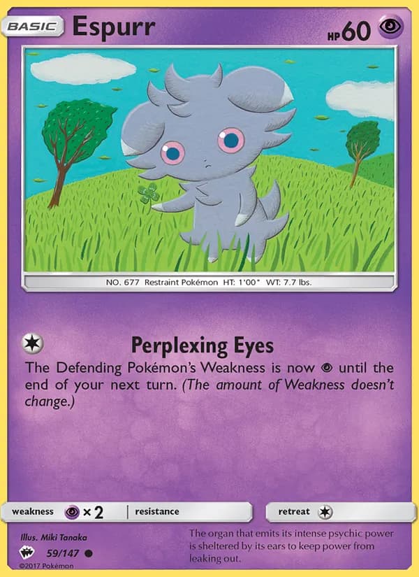 Espurr — Burning Shadows, Common