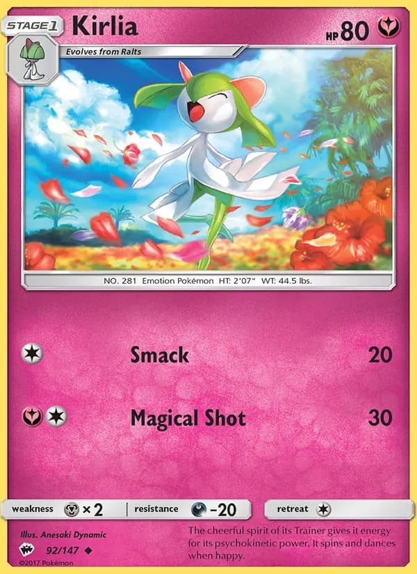 Kirlia — Burning Shadows, Uncommon