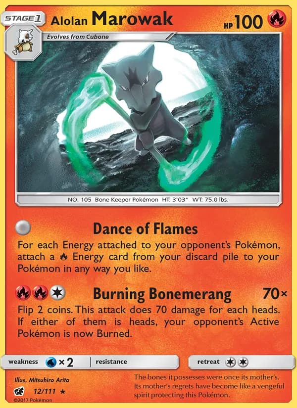 Alolan Marowak — Crimson Invasion, Rare