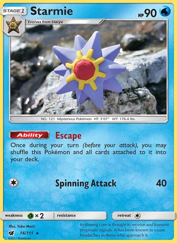 Starmie — Crimson Invasion, Rare