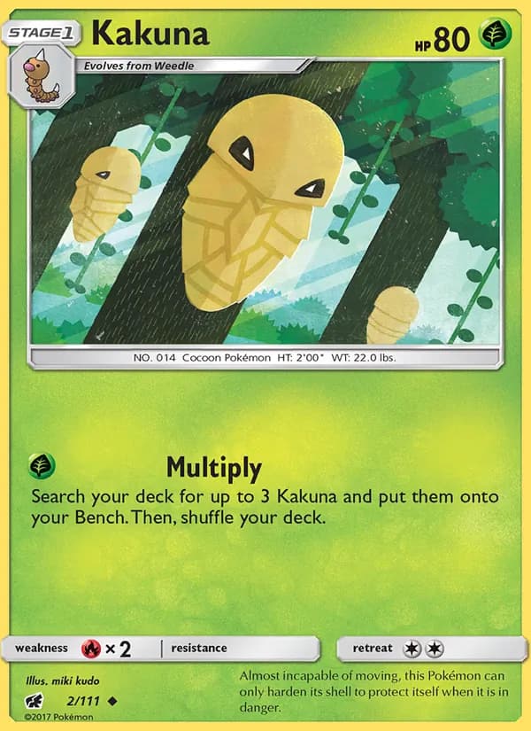 Kakuna — Crimson Invasion, Uncommon