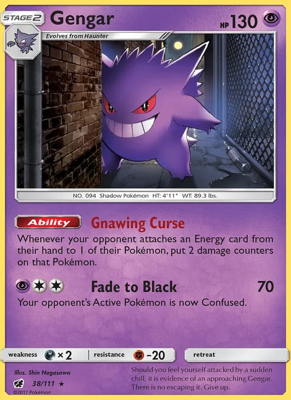 Gengar — Crimson Invasion, Rare