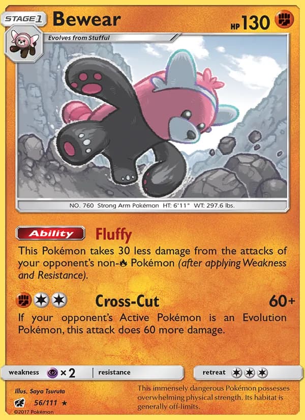 Bewear — Crimson Invasion, Rare