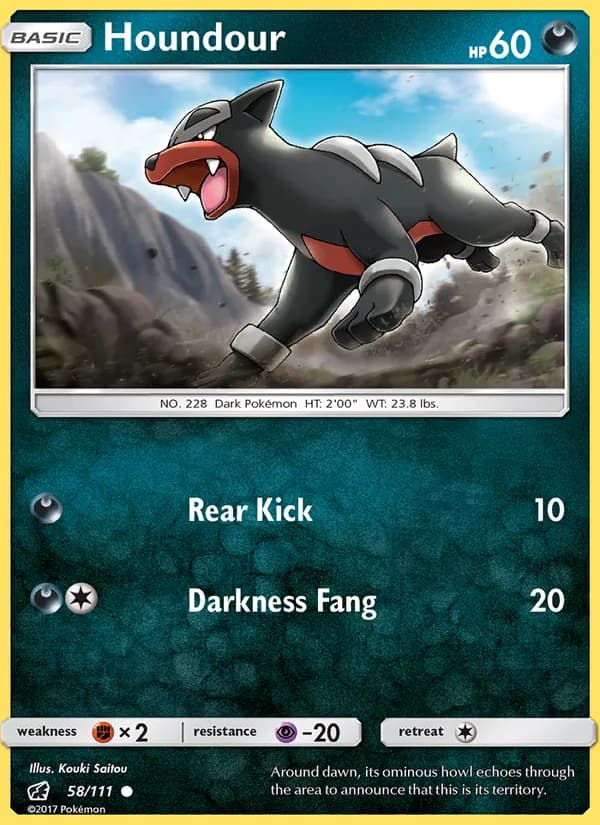 Houndour — Crimson Invasion, Common