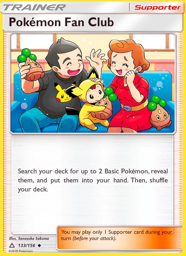 Pokémon Fan Club — Ultra Prism, Uncommon