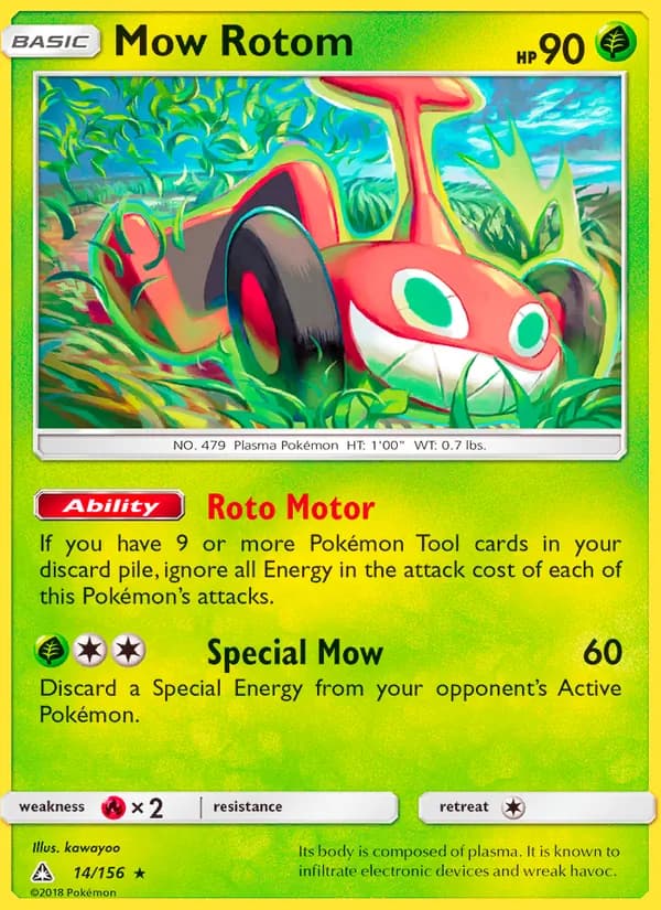 Mow Rotom — Ultra Prism, Rare