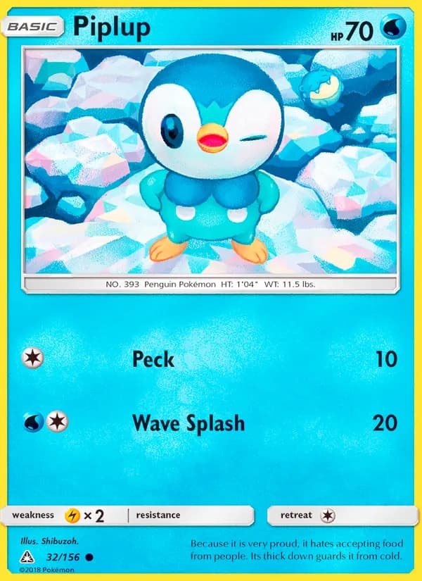 Piplup — Ultra Prism, Common