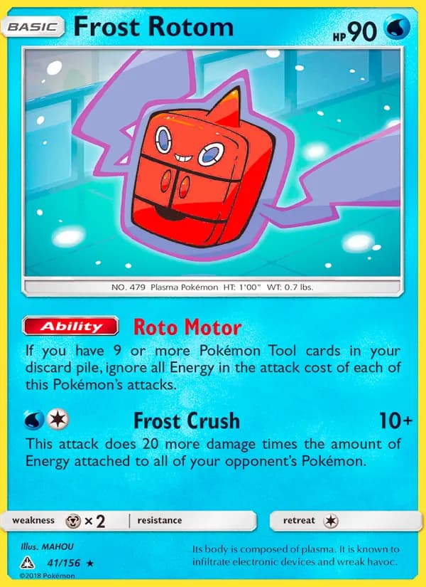 Frost Rotom — Ultra Prism, Rare