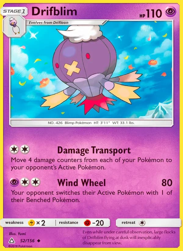 Drifblim — Ultra Prism, Uncommon
