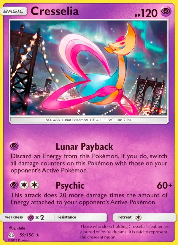 Cresselia — Ultra Prism, Rare