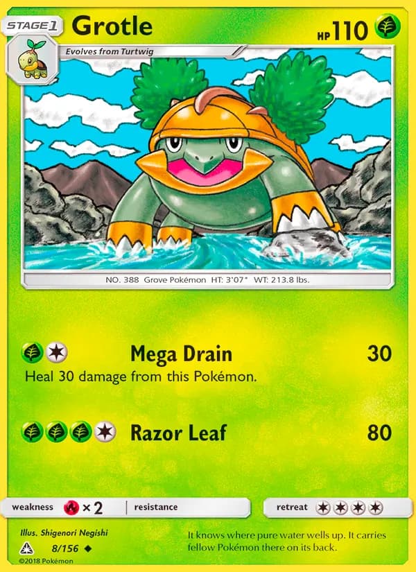 Grotle — Ultra Prism, Uncommon
