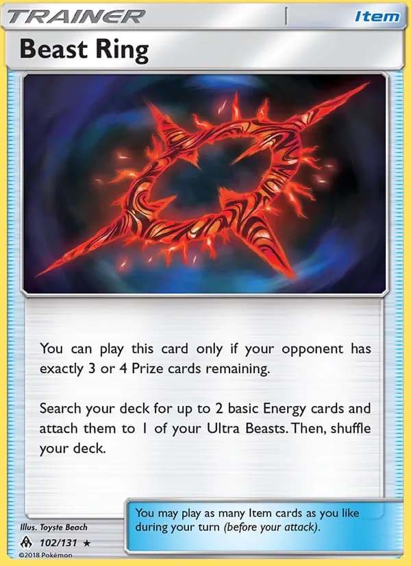Beast Ring — Forbidden Light, Rare