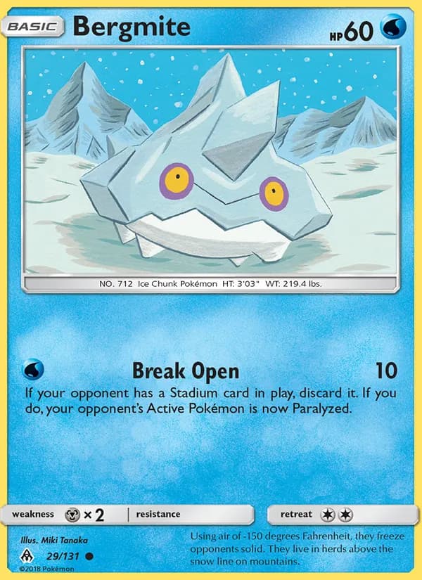 Bergmite — Forbidden Light, Common