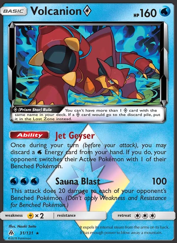 Volcanion ◇ — Forbidden Light, Rare